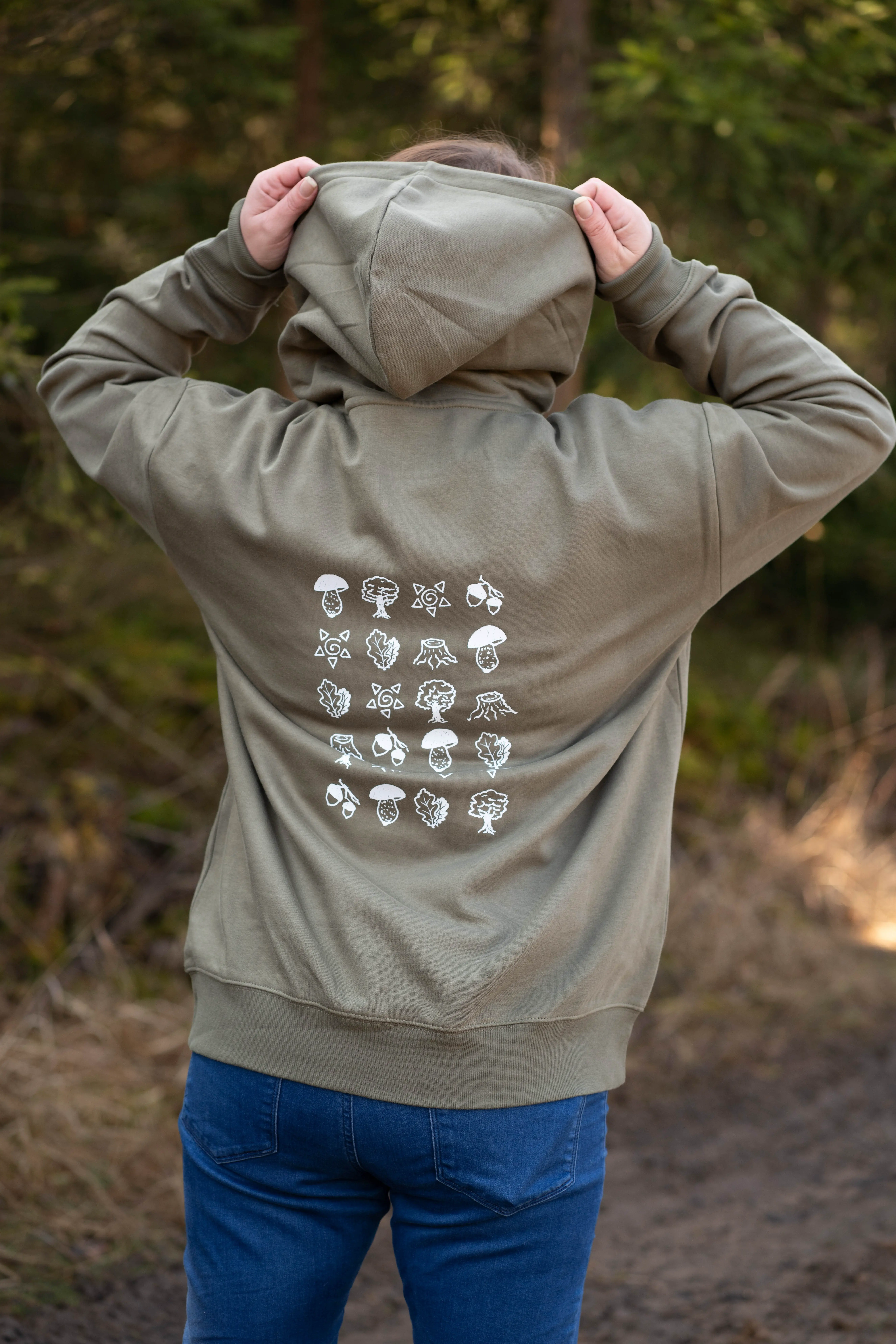 Mikina Lesní směs unisex - Obrázek 7